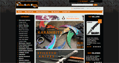 Desktop Screenshot of onlineknifeshow.com
